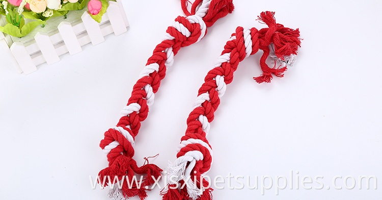 Christmas Dog Toy 2019 New Arrive Handmade Weave Rope Dog Toy bone
